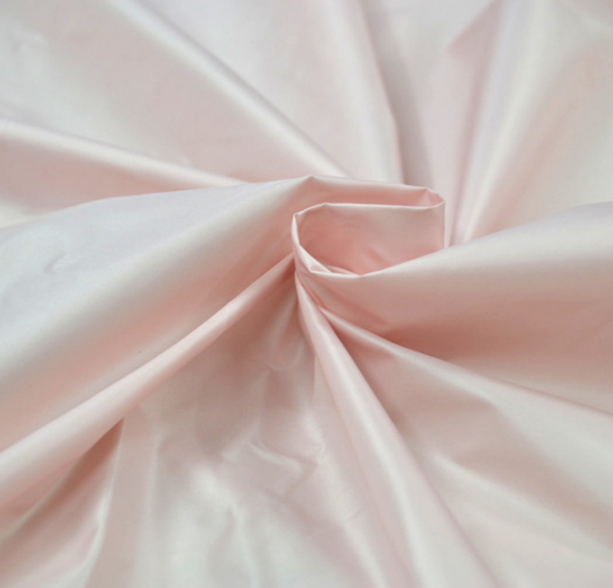 Tela feita sob encomenda do vestido do tafetá, 30 * tela do tafetá do rosa de 30D 600t para o terno
