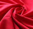 tela vermelha do Spandex de rayon do poliéster 230T, tela da malha do jérsei para o vestuário fornecedor